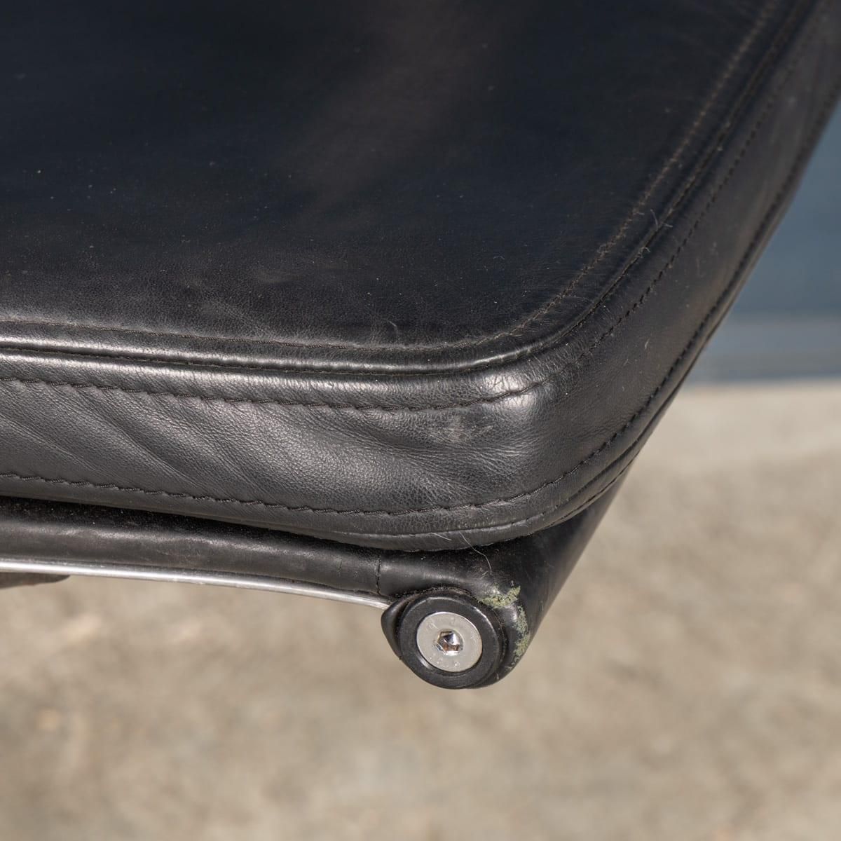 photo buy Vintage 20thc Ea217 Chair In Black Leather By Charles And Ray Eames For Icf