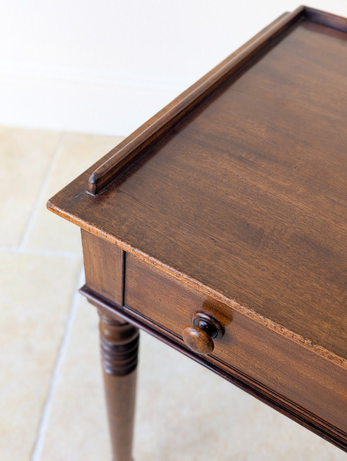 Antique William IV Mahogany Writing Table C.1830 photo Furniture
