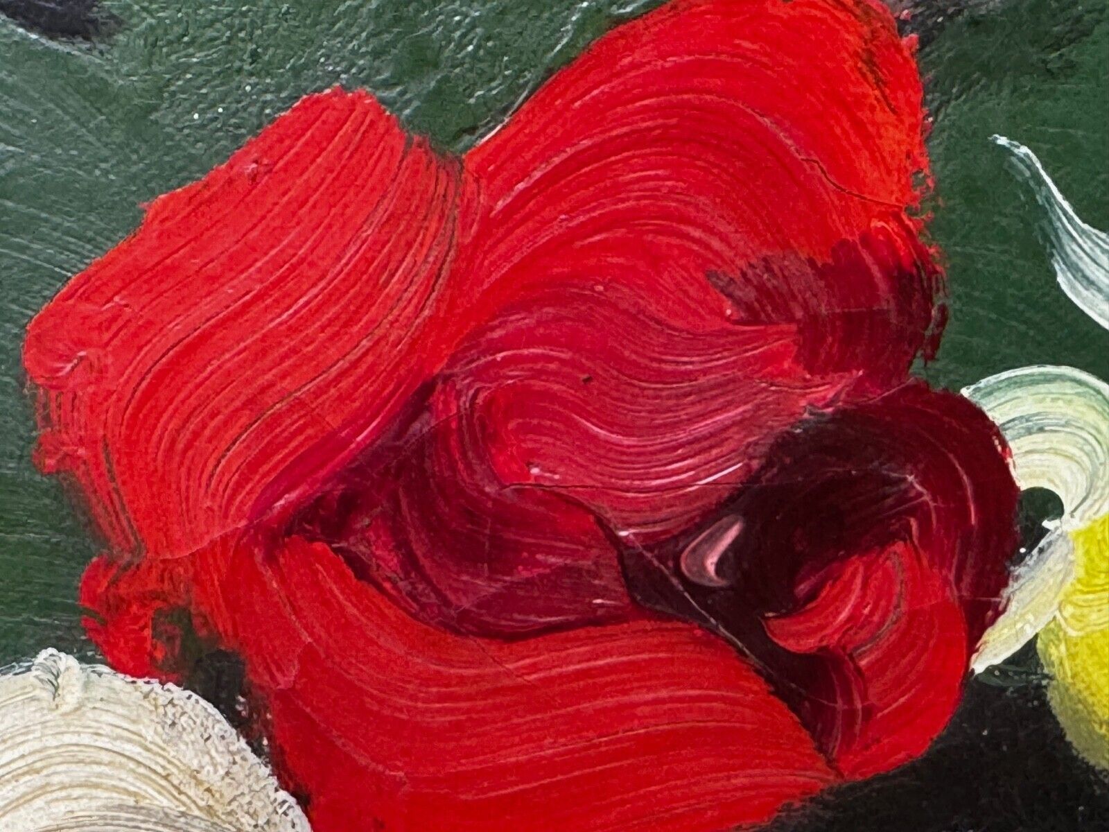 photo furniture Oil Painting Nocturne In Petals Roses Of Fire And Light By James Stuart Park