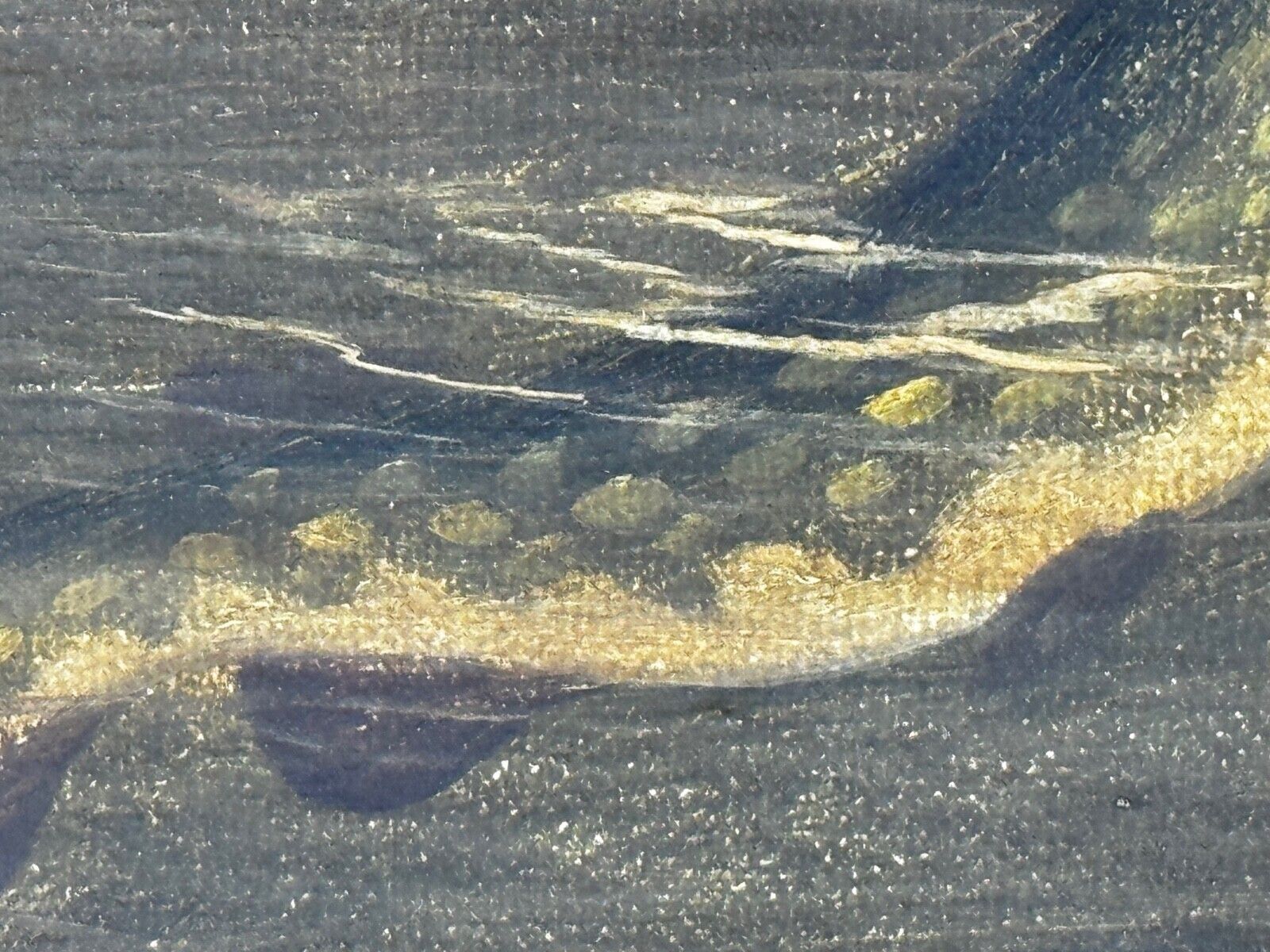 photo buy Hengelsport olieverfchilderij snoek aan de oppervlakte gevangen door Arthur Roland Knight 1890