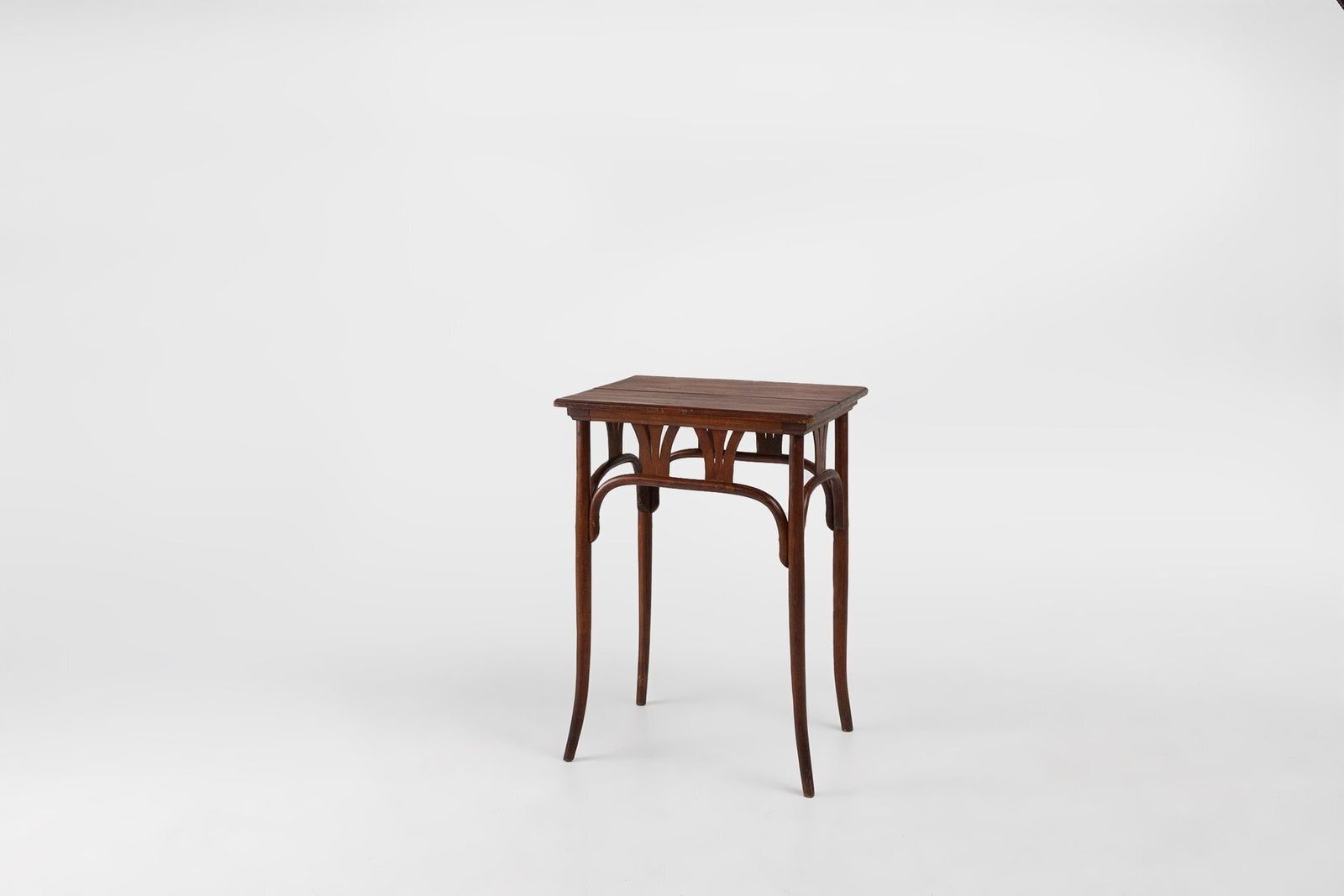 photo for sale Art Nouveau Side Table In Bentwood By J. & J. Kohn, Austria, 1890s