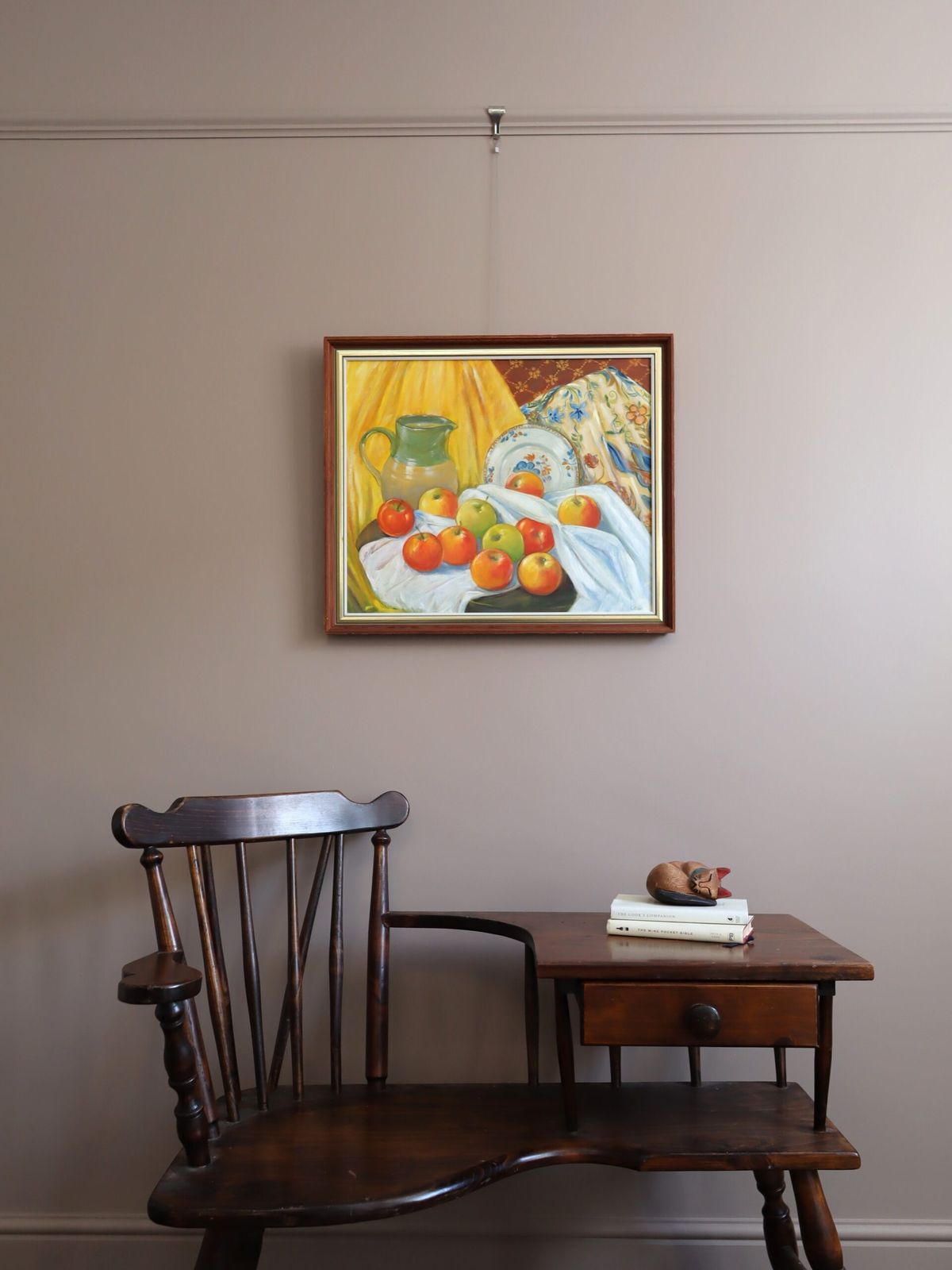 Gathered Harvest Painting, midden 20e eeuw photo furniture