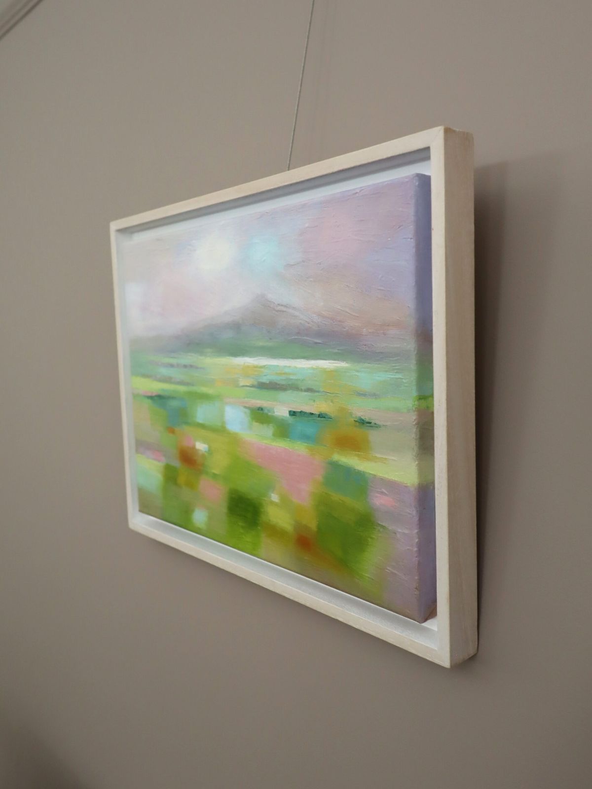 Severn Haze, olieverf op doek, midden 20e eeuw photo for sale