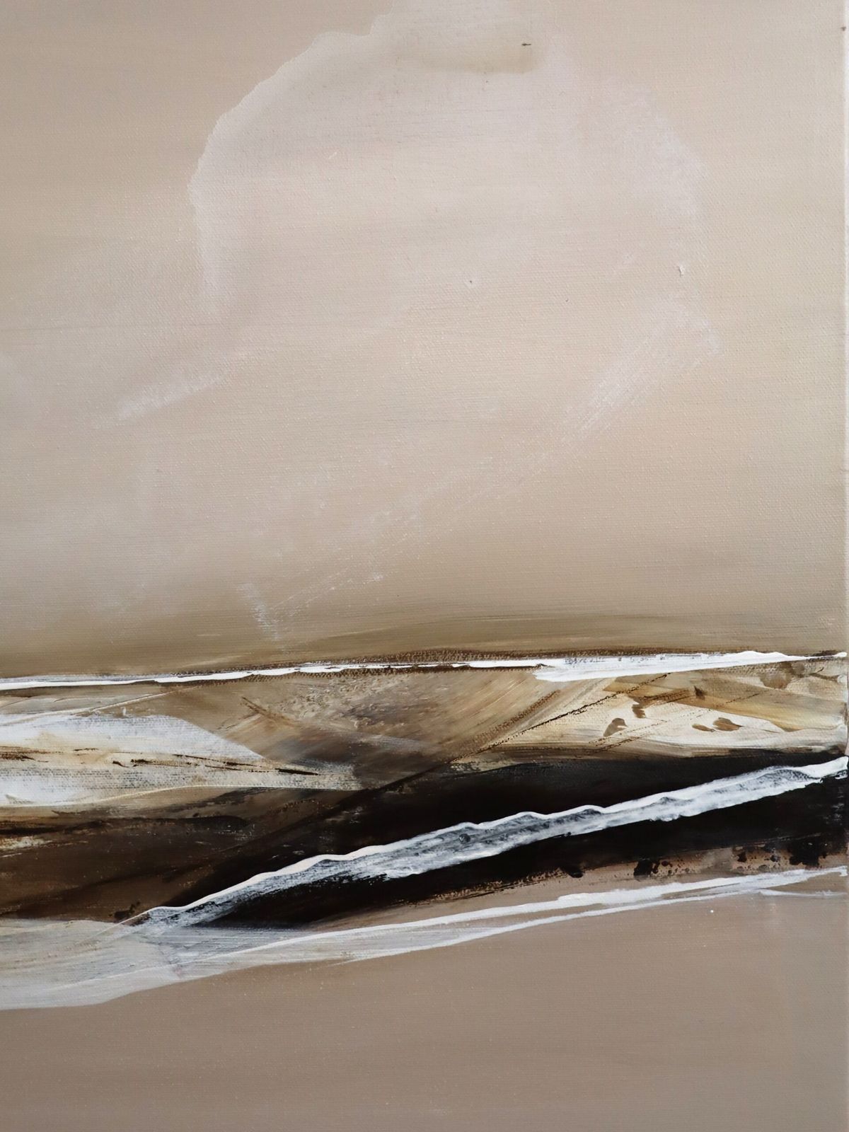 Drift Of Light, olieverf op doek, midden 20e eeuw photo 490.0