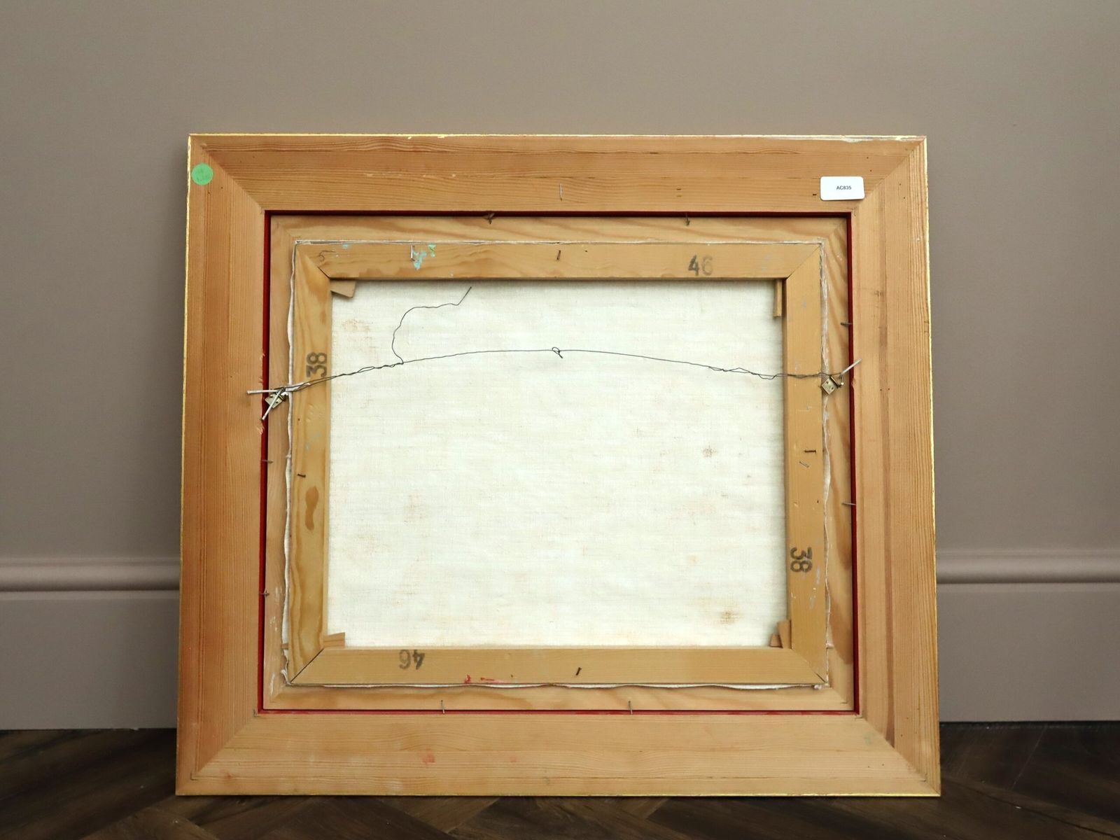 photo furniture Valley Walk Oil On Canvas., midden 20e eeuw