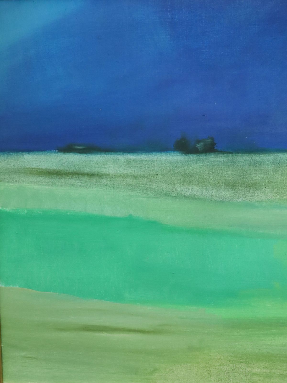 photo for sale Where The Sky Deepens Oil On Canvas.