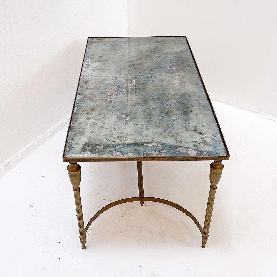 photo buy Mid Century Coffee Table In The Style Of The Maison Jansen   1960s