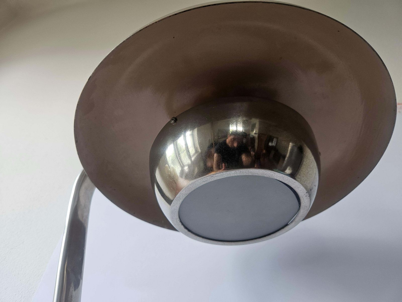 Rare Bauhaus Chrome Table Lamp, Franta Anyz, Functionalism, Art Deco, 1930s photo 1725.0