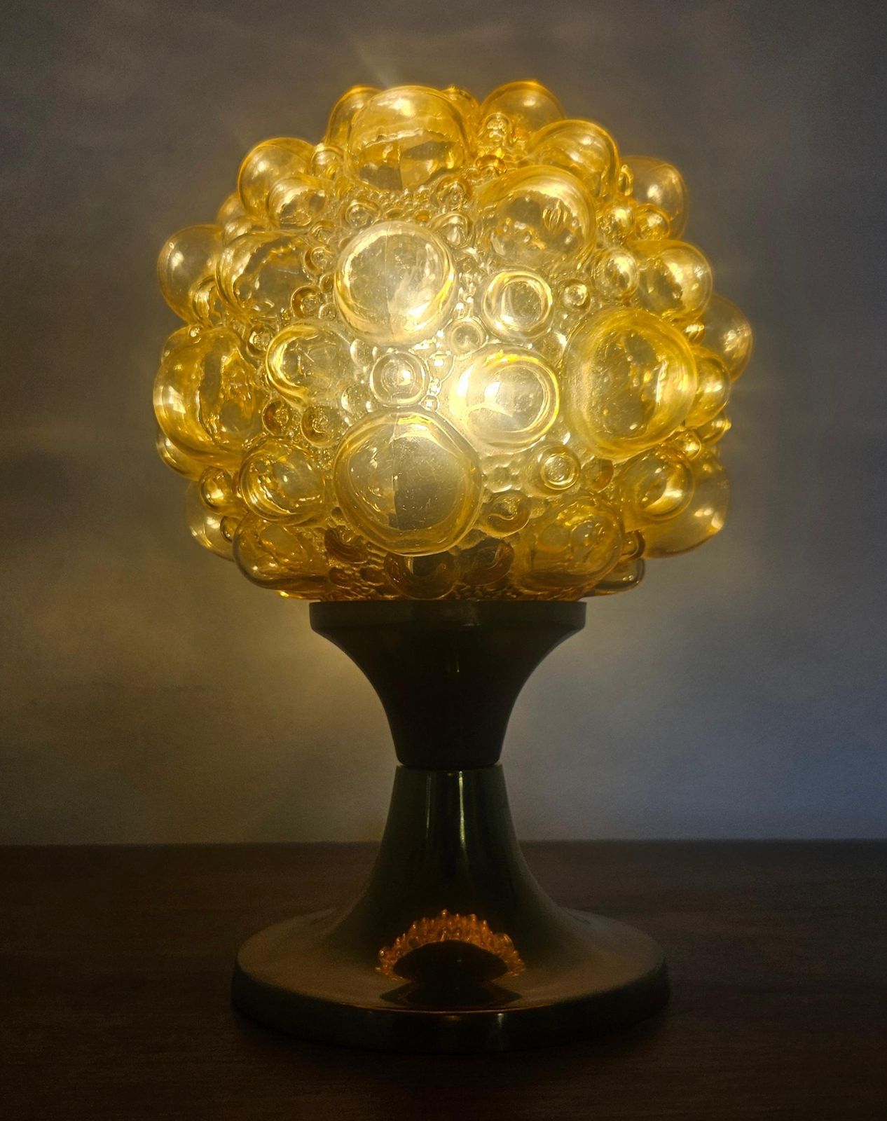 photo for sale Rare Midcentury Table Lamp Limburg Designed By Helena Tynell, 1970s