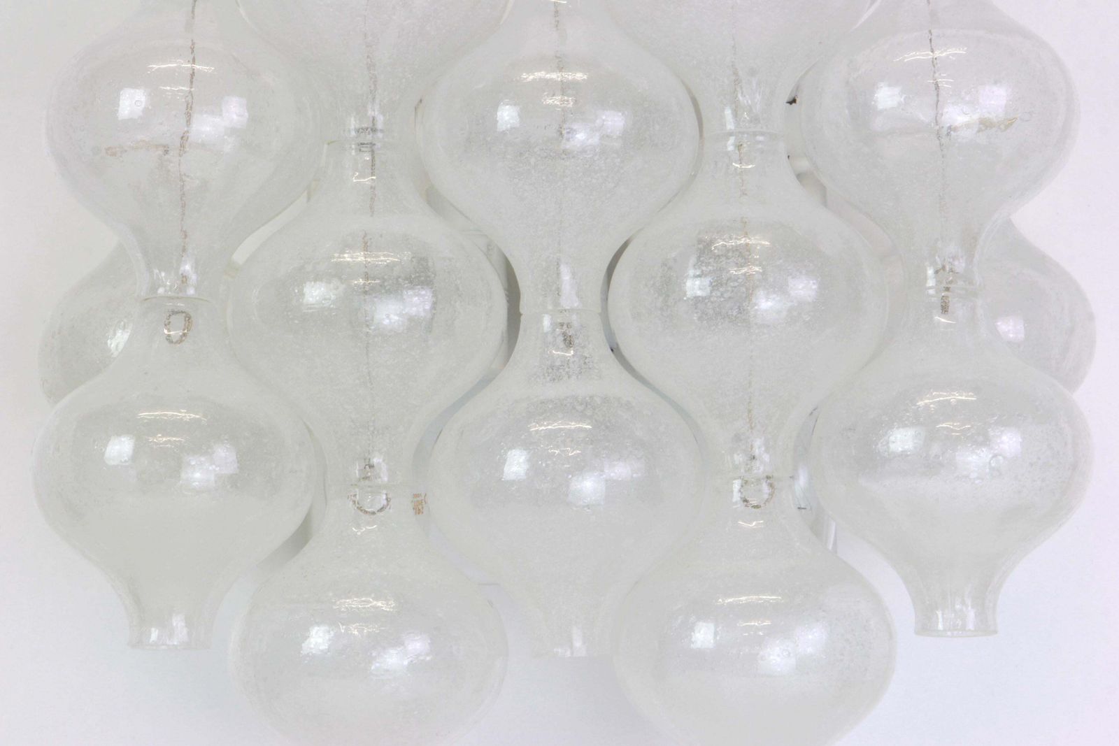 1 Of 4 Large Kalmar 'Tulipan' Sconces Wall Lights, Austria, 1970s photo Lighting