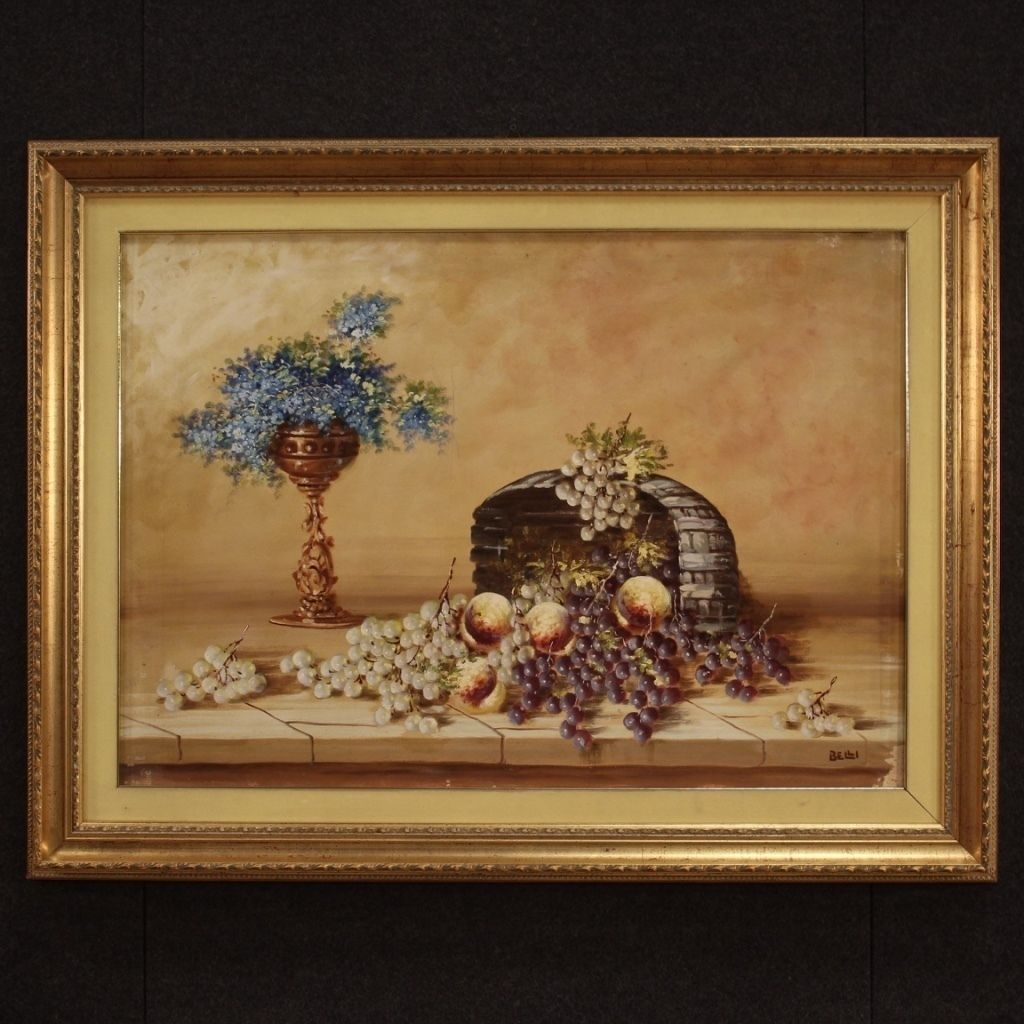 Nature morte signée, années 1970
