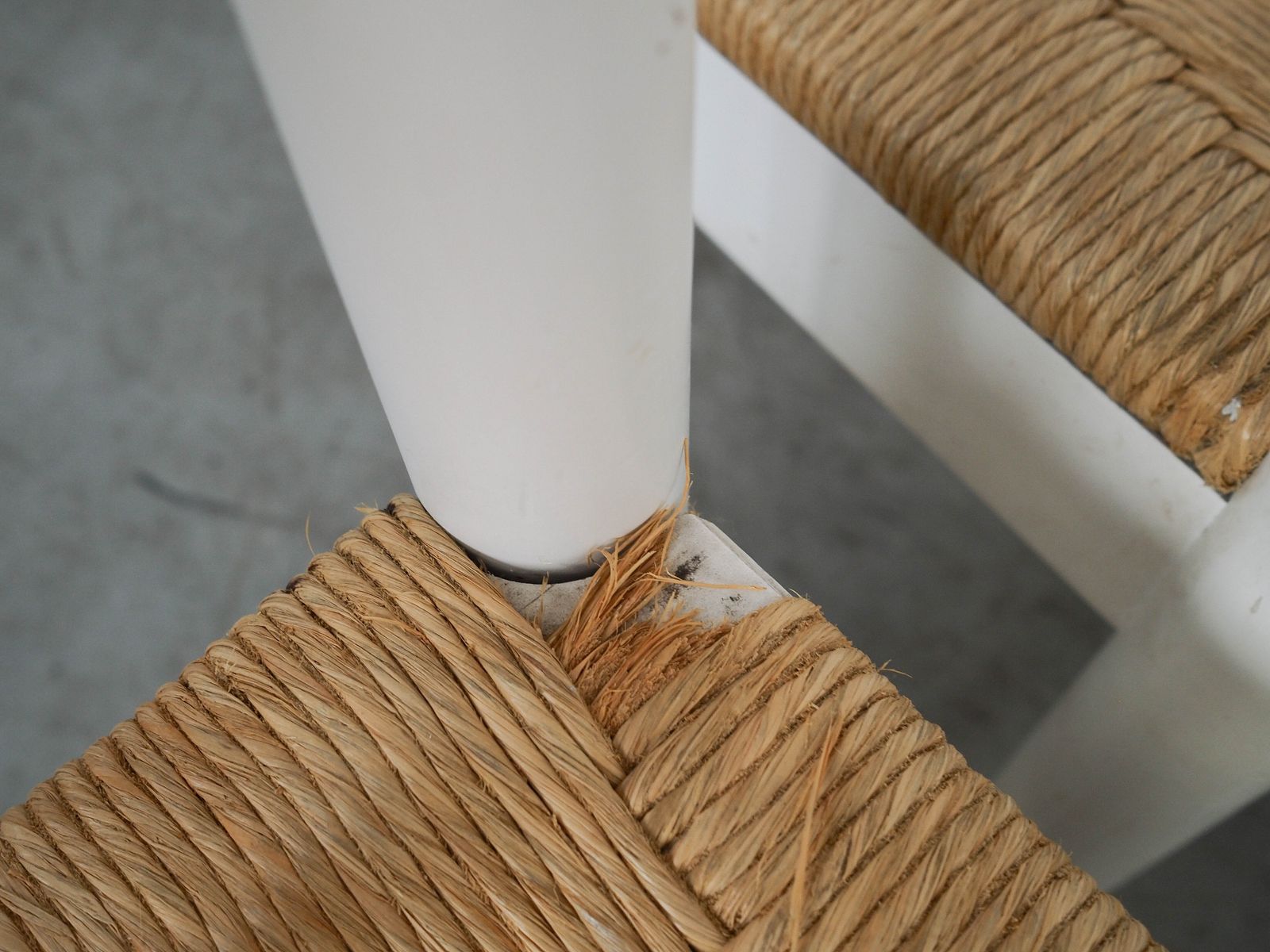 photo furniture Set van vier beukenhouten stoelen, Italiaans design, jaren 1980, Made In Italy