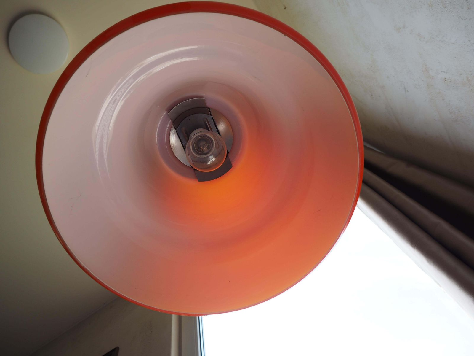 Mid Century Glass Chandelier, By Stefan Tabery, Czechoslovakia, 1960's. photo vinterior