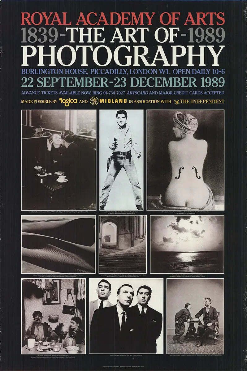 The Art Of Photography 1989 Royal Academy Exhibition Lithograph Poster