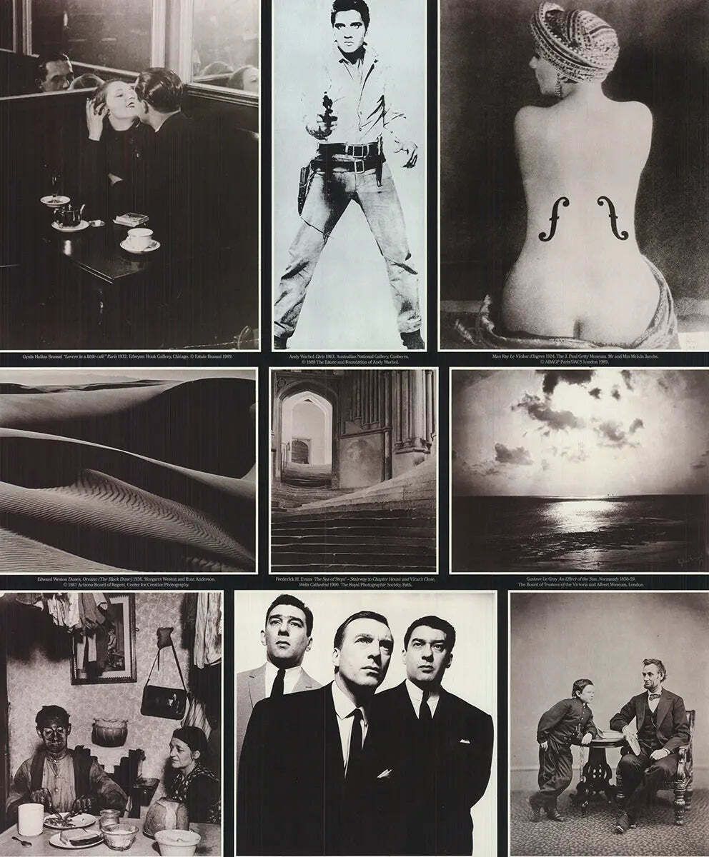 The Art Of Photography 1989 Royal Academy Exhibition Lithograph Poster photo furniture