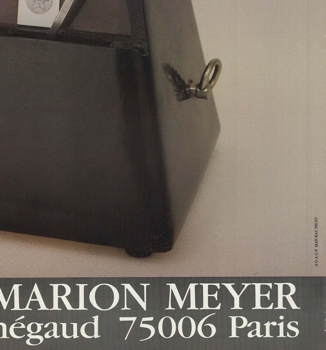Man Ray Galerie Marion Meyer 1967 Original Surrealist Exhibition Poster photo Art