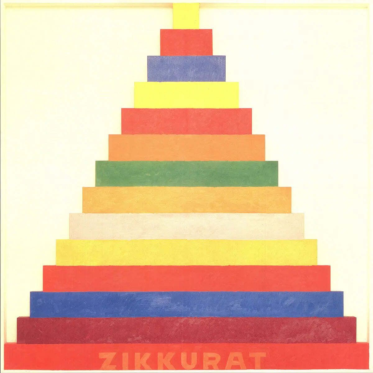 Joe Tilson Zikkurat 2010 Abstract Offset Lithograph Art Poster Print photo furniture