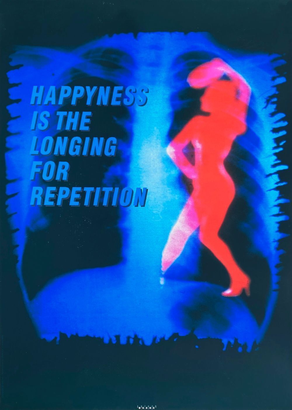 Affiche Anthon Beeke Gitanes Hommage à Max Ponty 1991