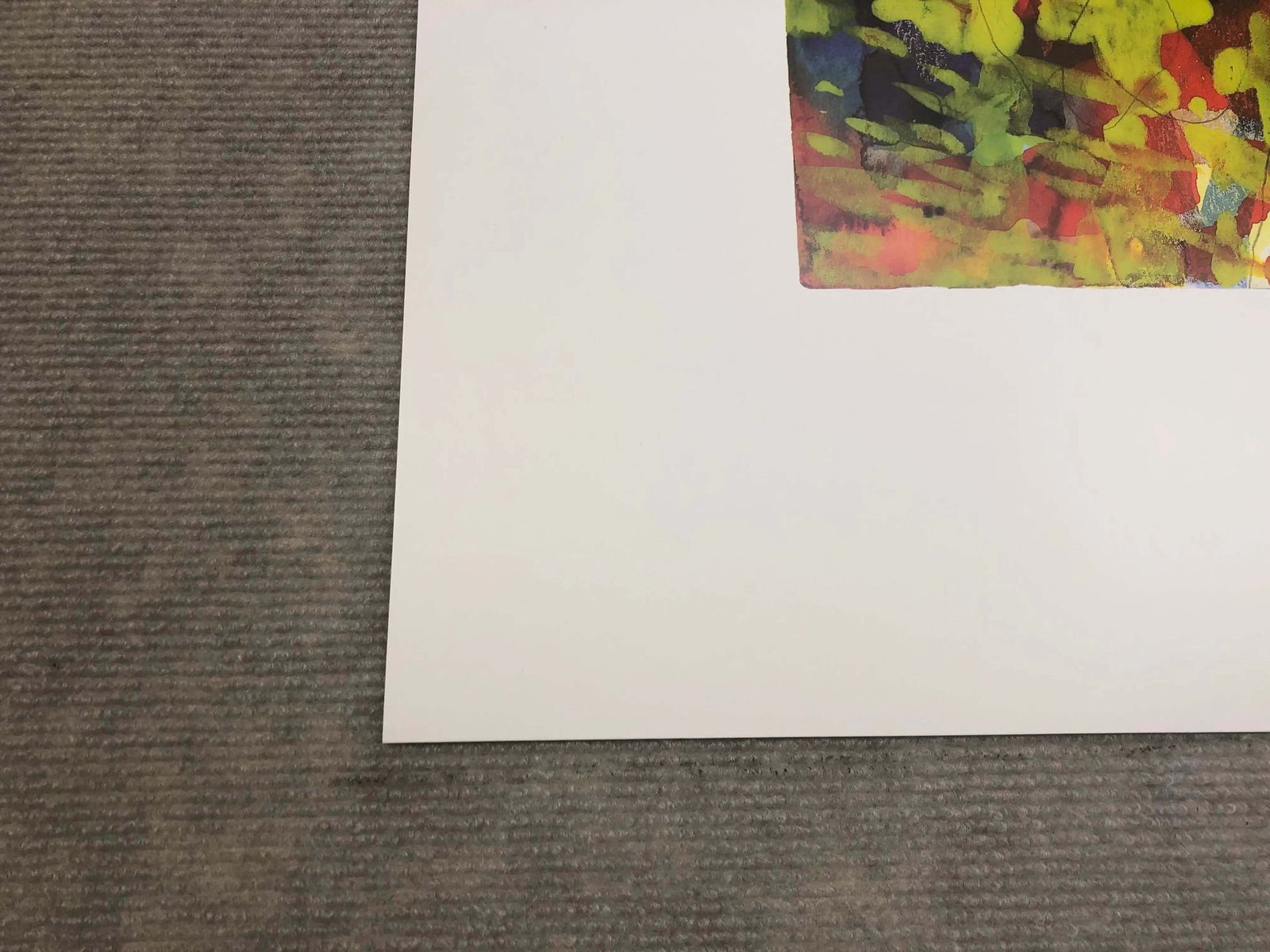 19234.0 Lithographie offset Gerhard Richter Ibm G.El.2, 1987 photo