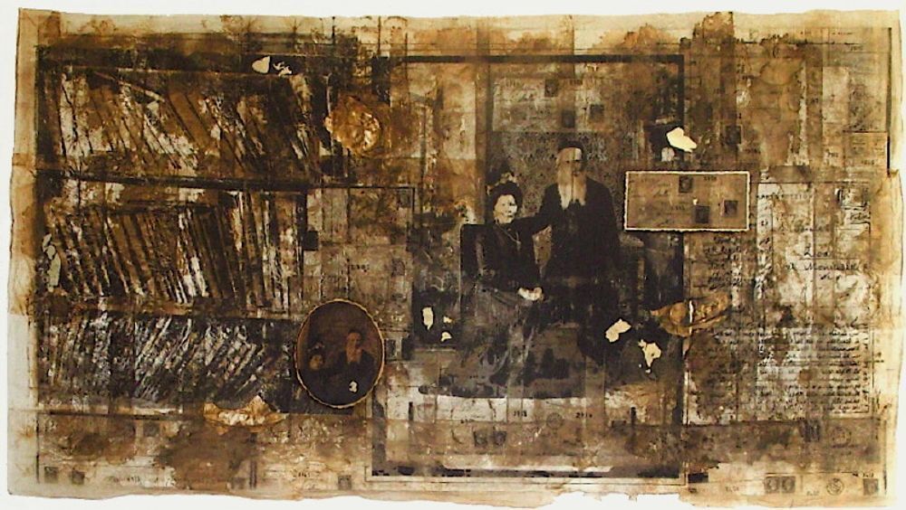 Alain Kleinmann Gesigneerde Litho Sarah Et Yukiel 2009