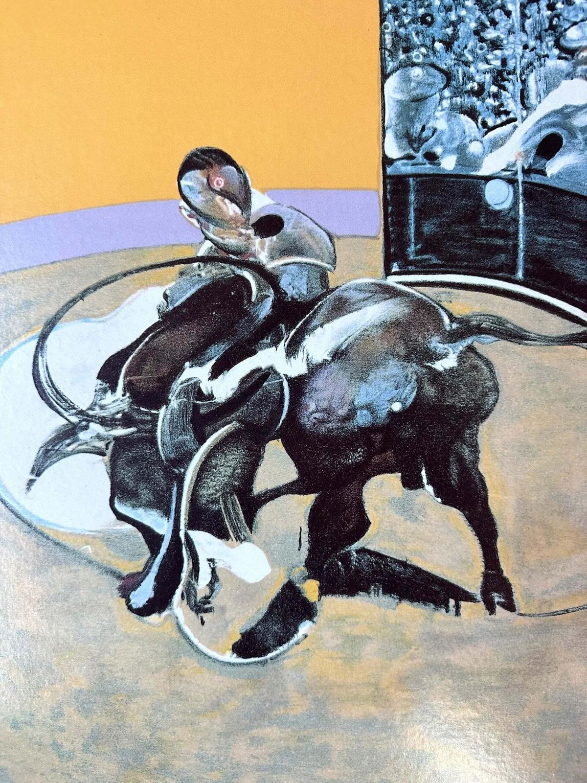 Francis Bacon Feria Nimes 1992 Original Large Exhibition Serigraph Poster photo 2478.0