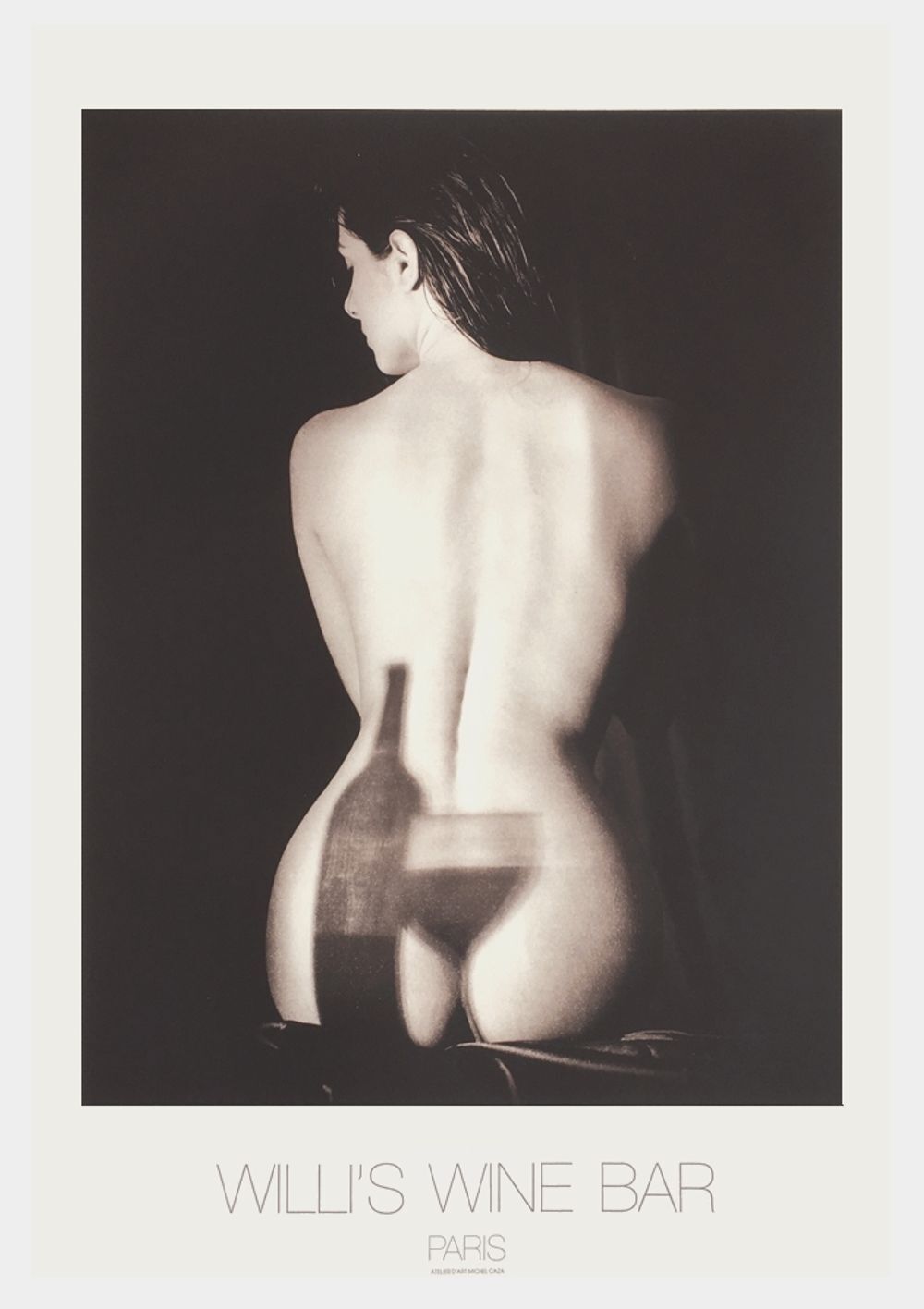 Willi's Wine Bar Poster 1993   Hanabusa Lyu