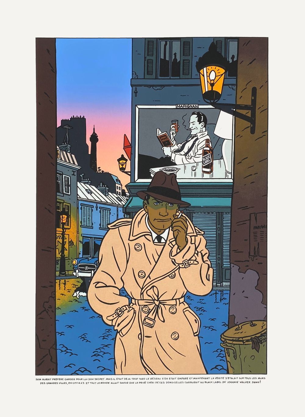 Jean Claude Floch Screenprint Objectif 20 1984