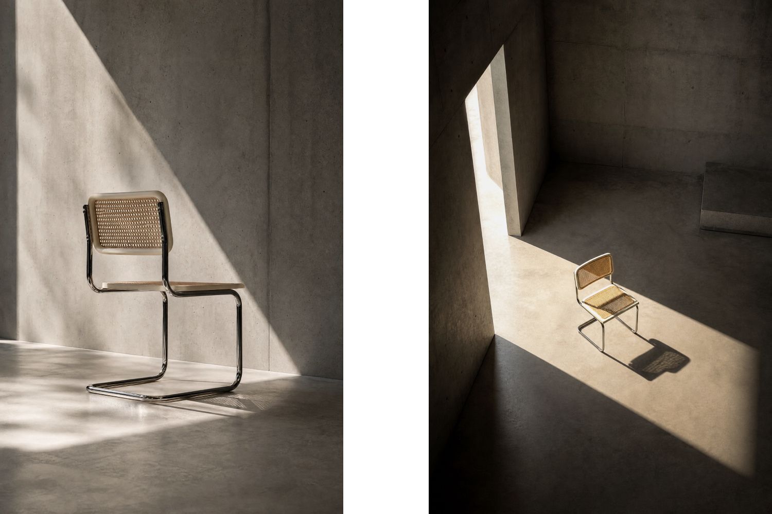Mid-century modern houten stoelen met vlechtwerk, Italië, jaren 1980, set van 2 photo buy
