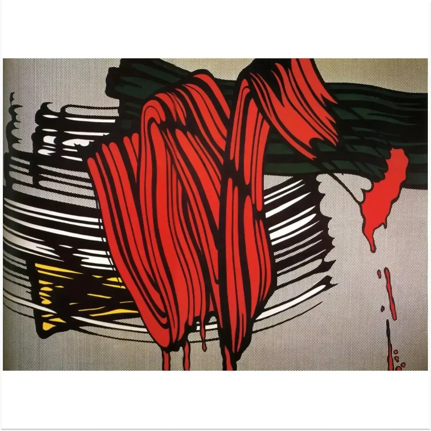 Roy Lichtenstein Big Painting No. 6 Limited Edition Silkscreen Print