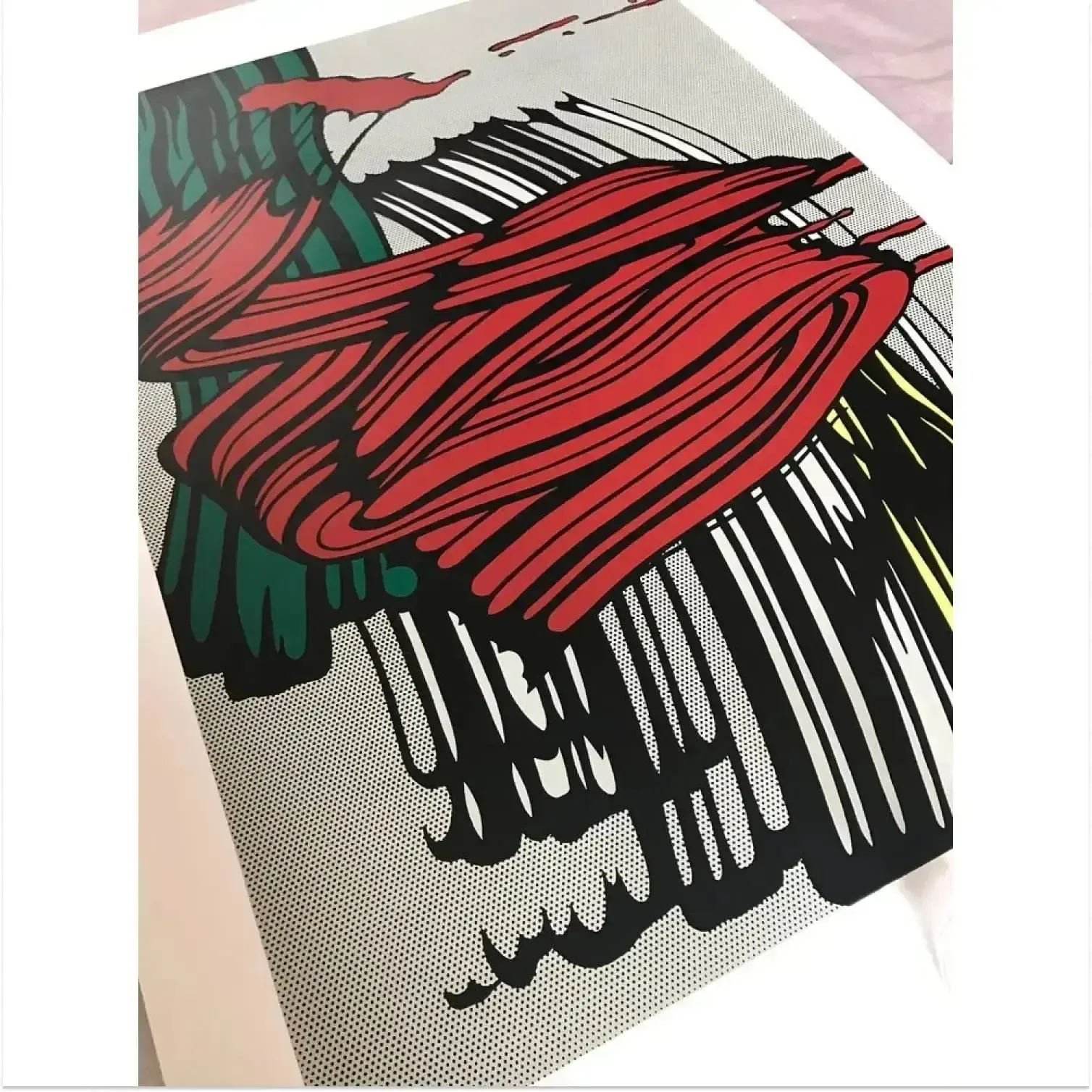 Roy Lichtenstein Big Painting No. 6 Limited Edition Silkscreen Print photo vinterior