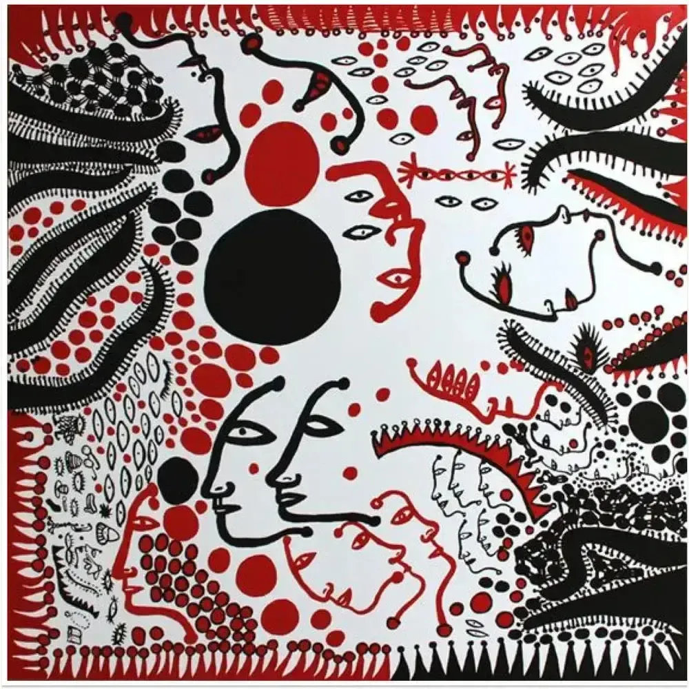 Lithographie offset Yayoi Kusama I Want To Sing My Heart Out