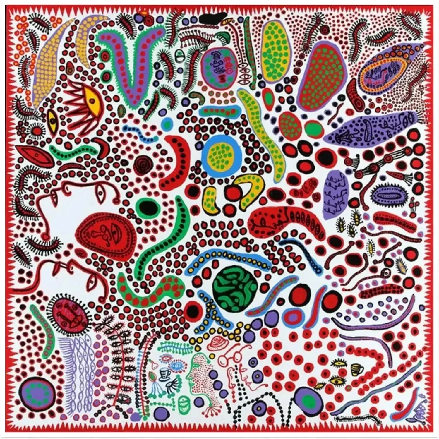 Yayoi Kusama Endless Life Of People, estampe en édition limitée
