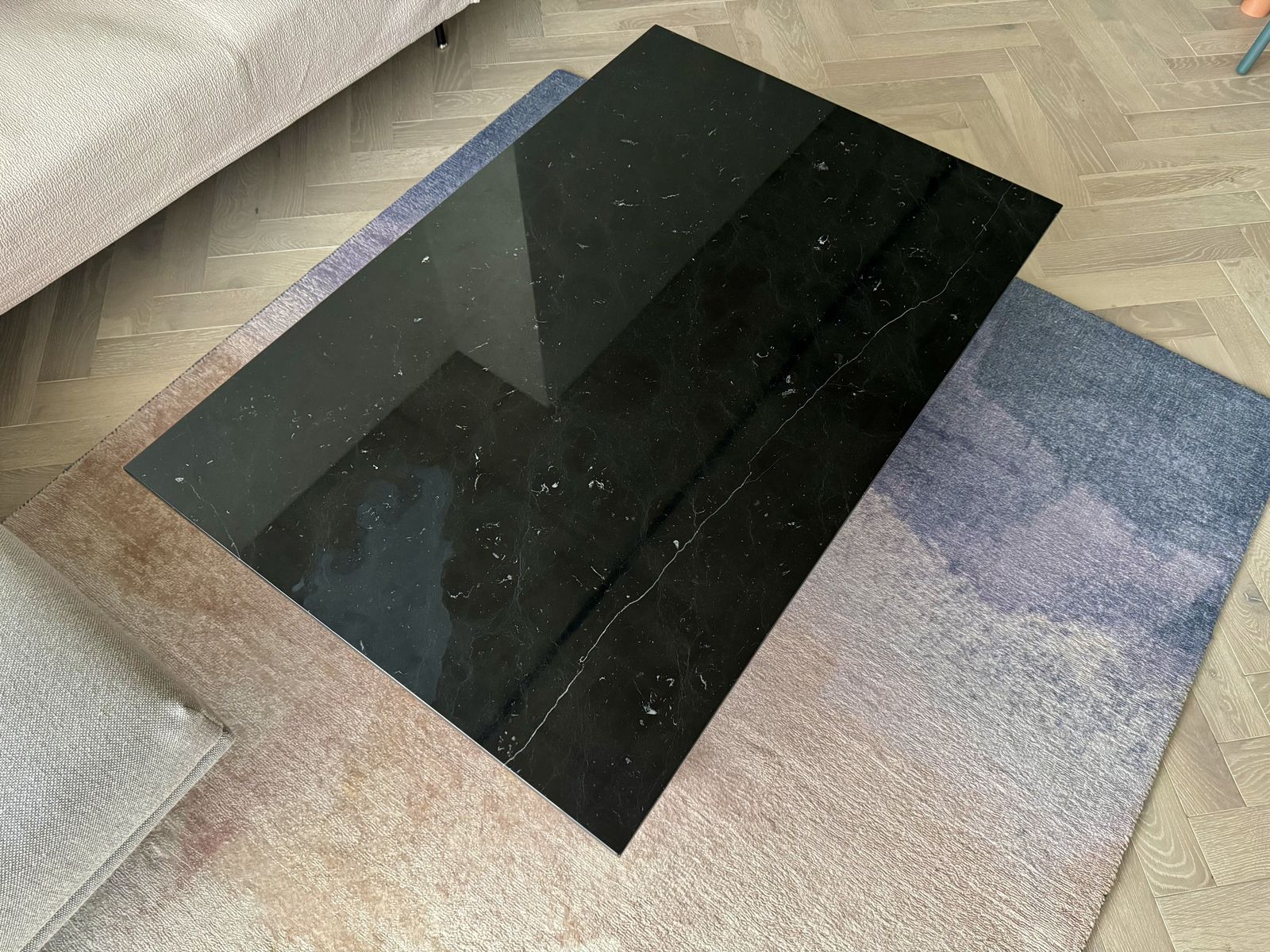 Matthew Hilton Pelham Coffee Table   Black Nero Marquina Marble