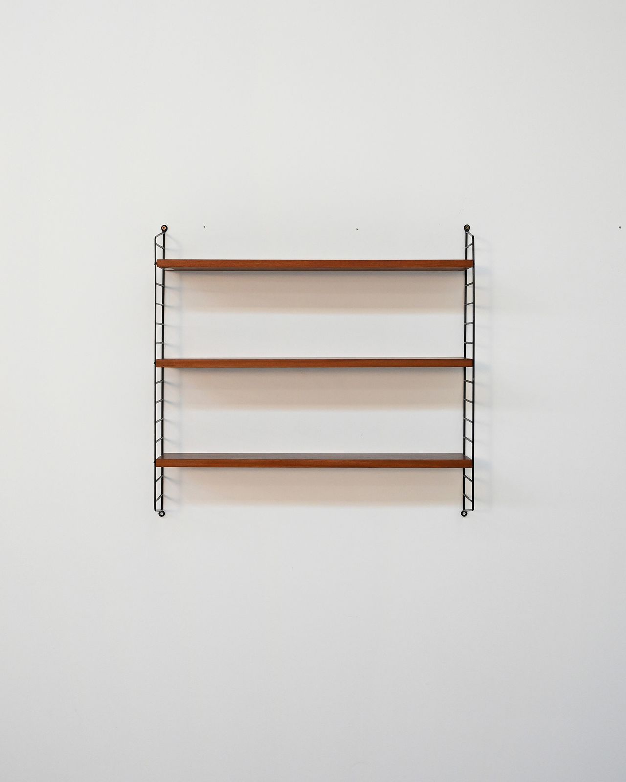 “String” Modular Shelving Unit By Nisse Strinning For String Design, 1950s photo for sale