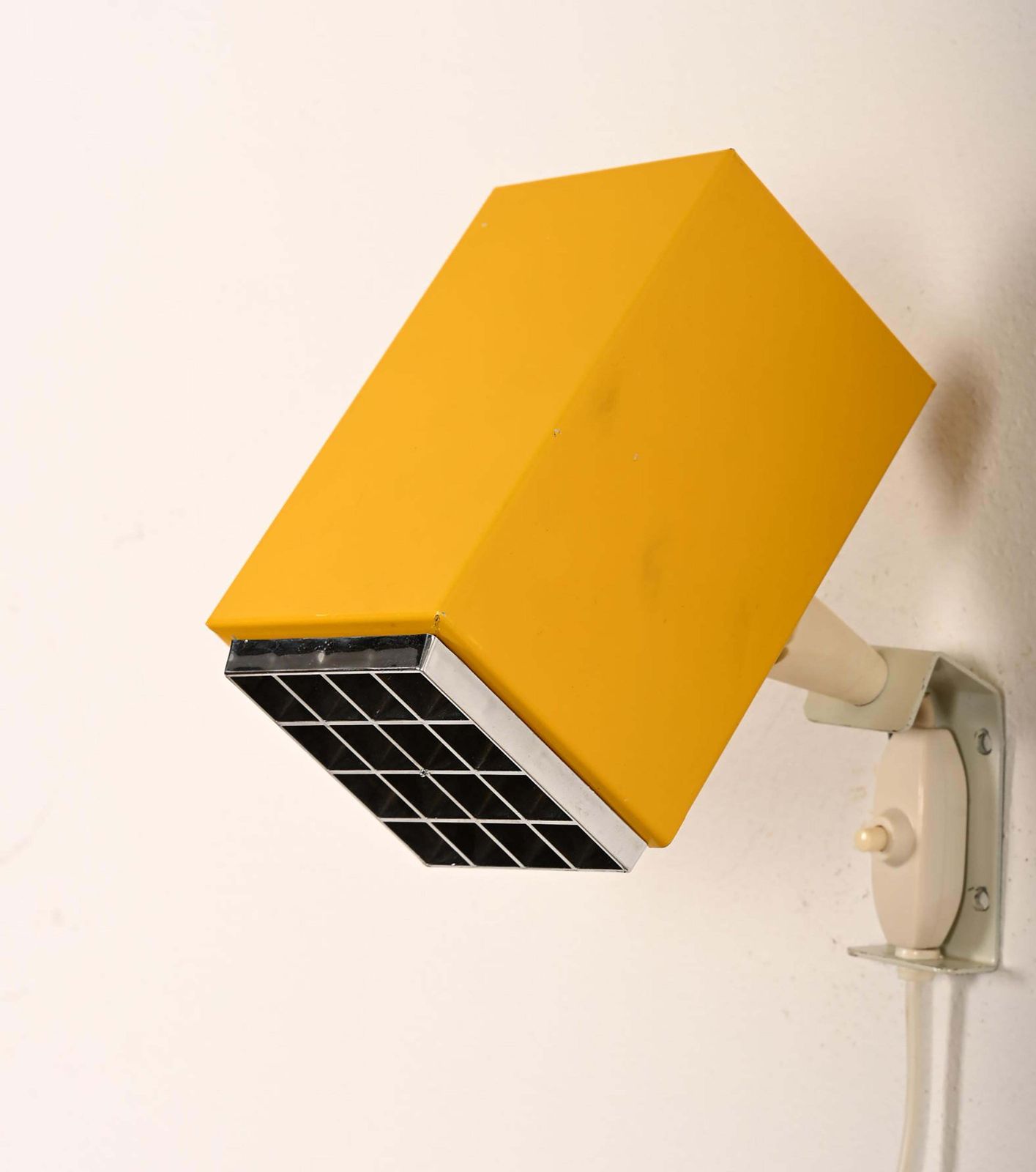 Hans Agne Jakobsson Wall Lamp "Kuben" Elidus, From The 1960s photo Lighting