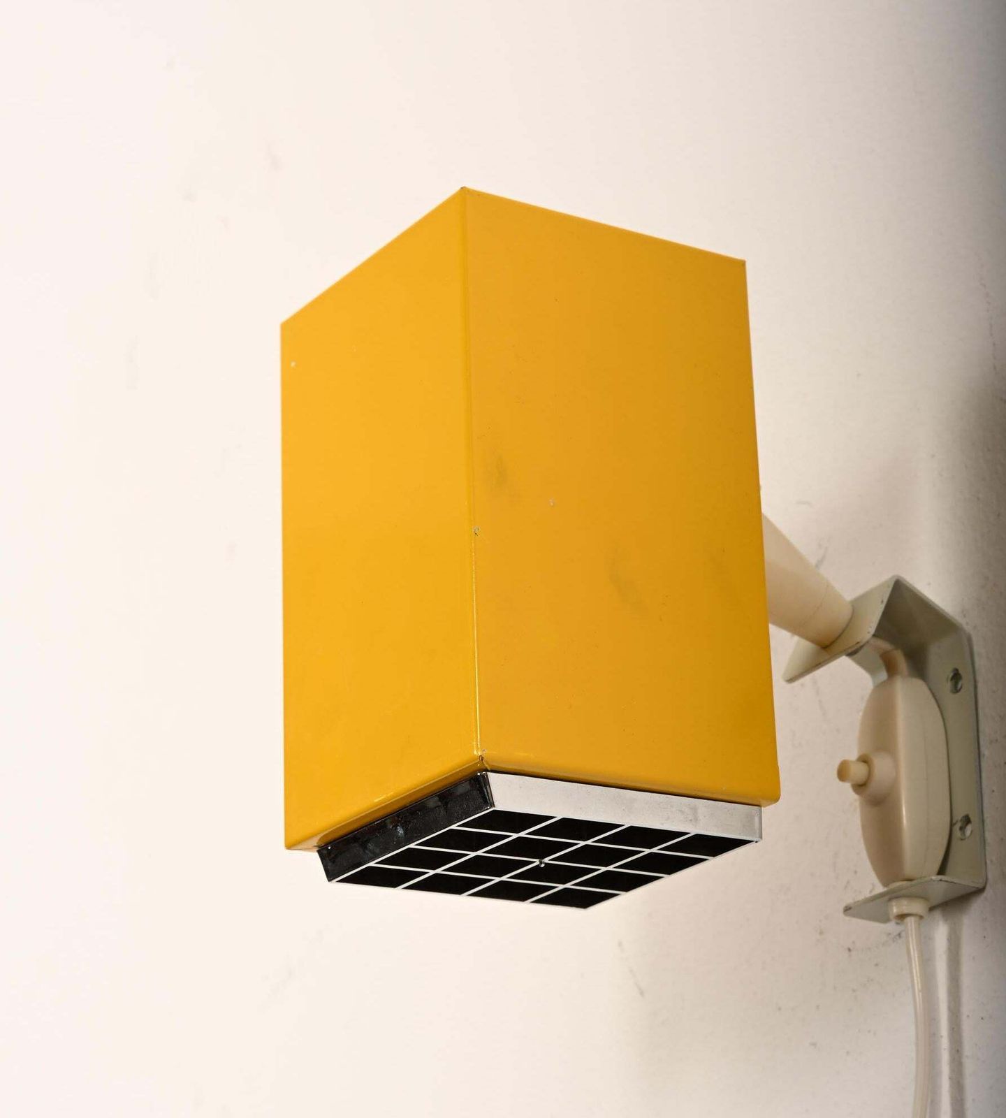 Hans Agne Jakobsson Wall Lamp "Kuben" Elidus, From The 1960s photo vintage