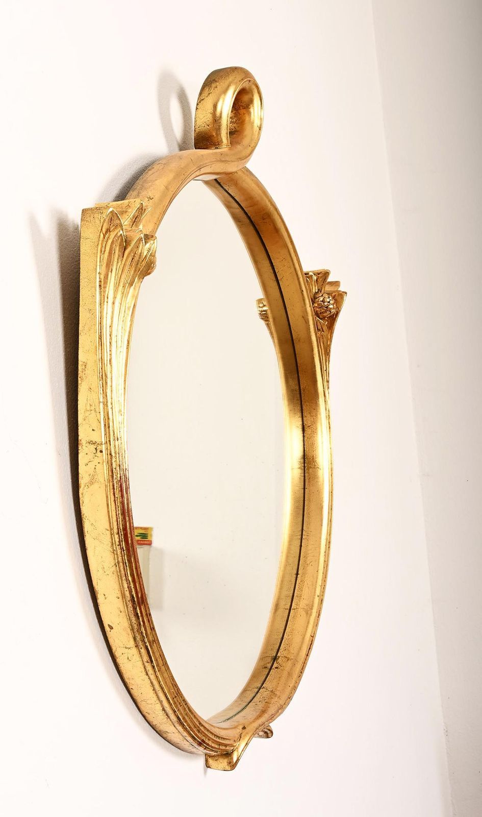Woonaccessoires Zeer zeldzame wandspiegel van Josef Hoffmann, geproduceerd door Max Welz photo