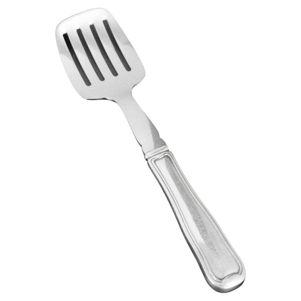 Georg Jensen. Sardinesvork Old Danish in roestvrij staal en sterling zilver.
