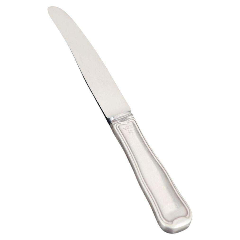 Couteau de voyage Georg Jensen « Old Danish » en acier inoxydable et argent sterling.