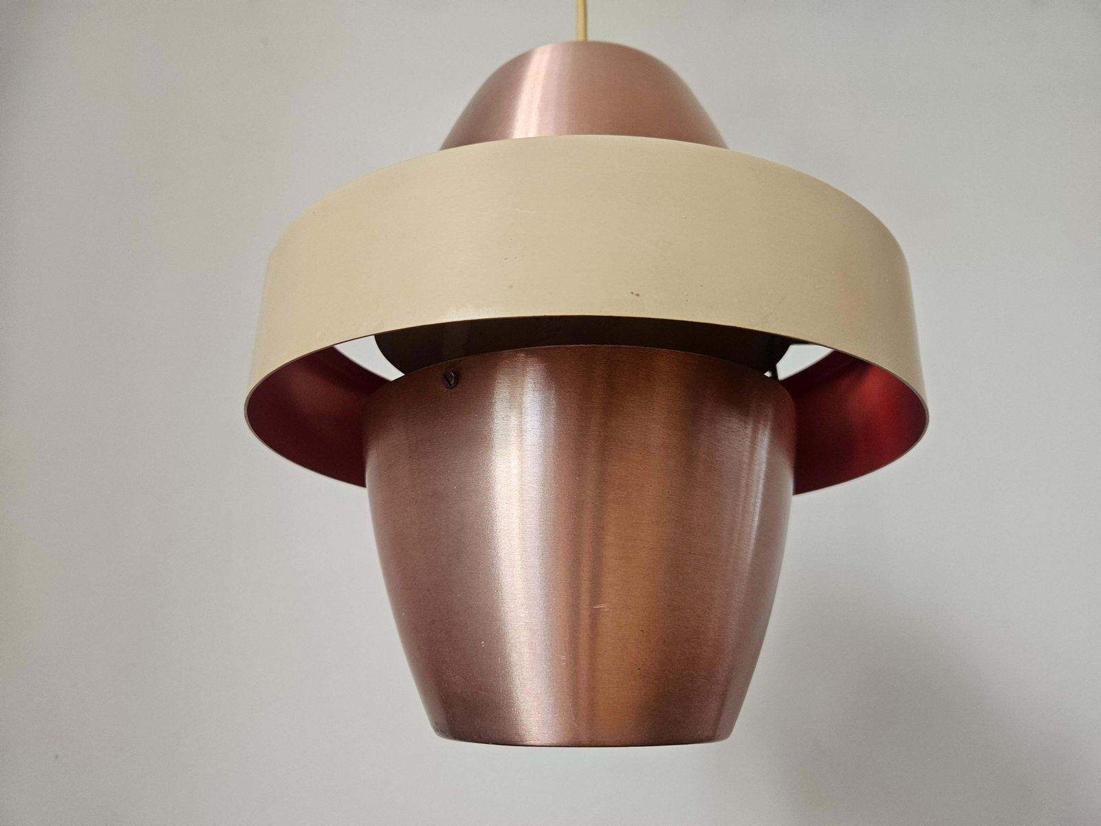Rare Midcentury Pendant Saturn Space Age Style, Denmark, 1970s photo vinterior