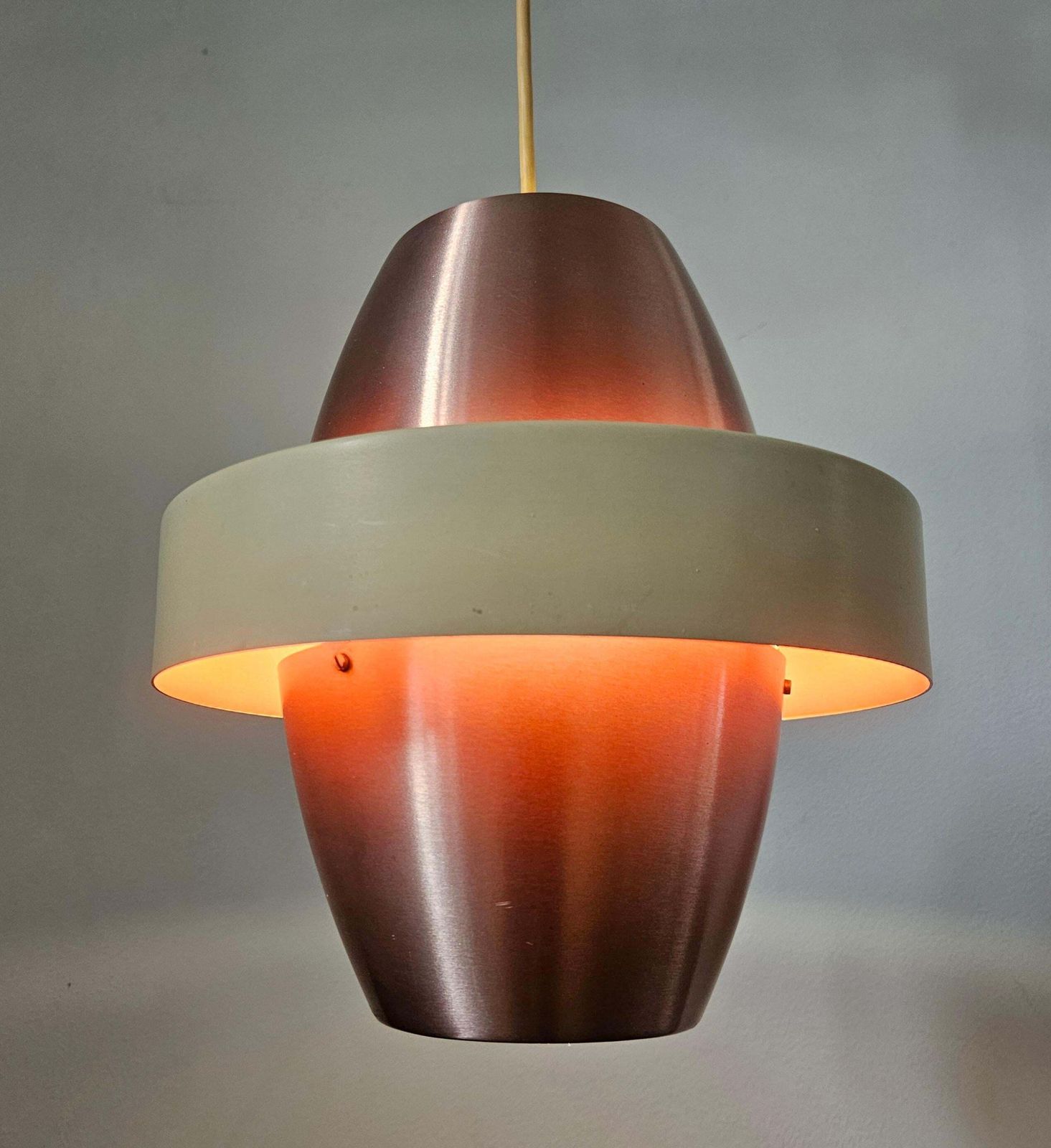 photo for sale Rare Midcentury Pendant Saturn Space Age Style, Denmark, 1970s