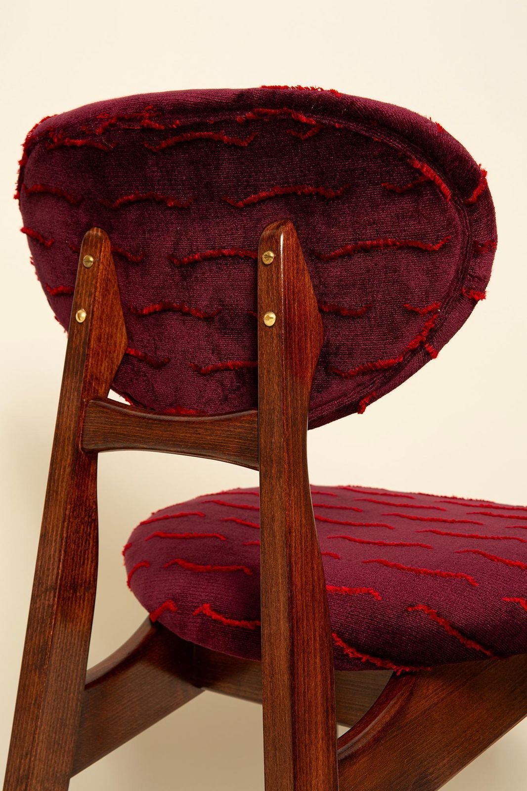 Acht Mid-Century Mushroom Chairs, Nouvelles Velvet, Dedar, J. Kedziorek, jaren 1960 photo vinterior