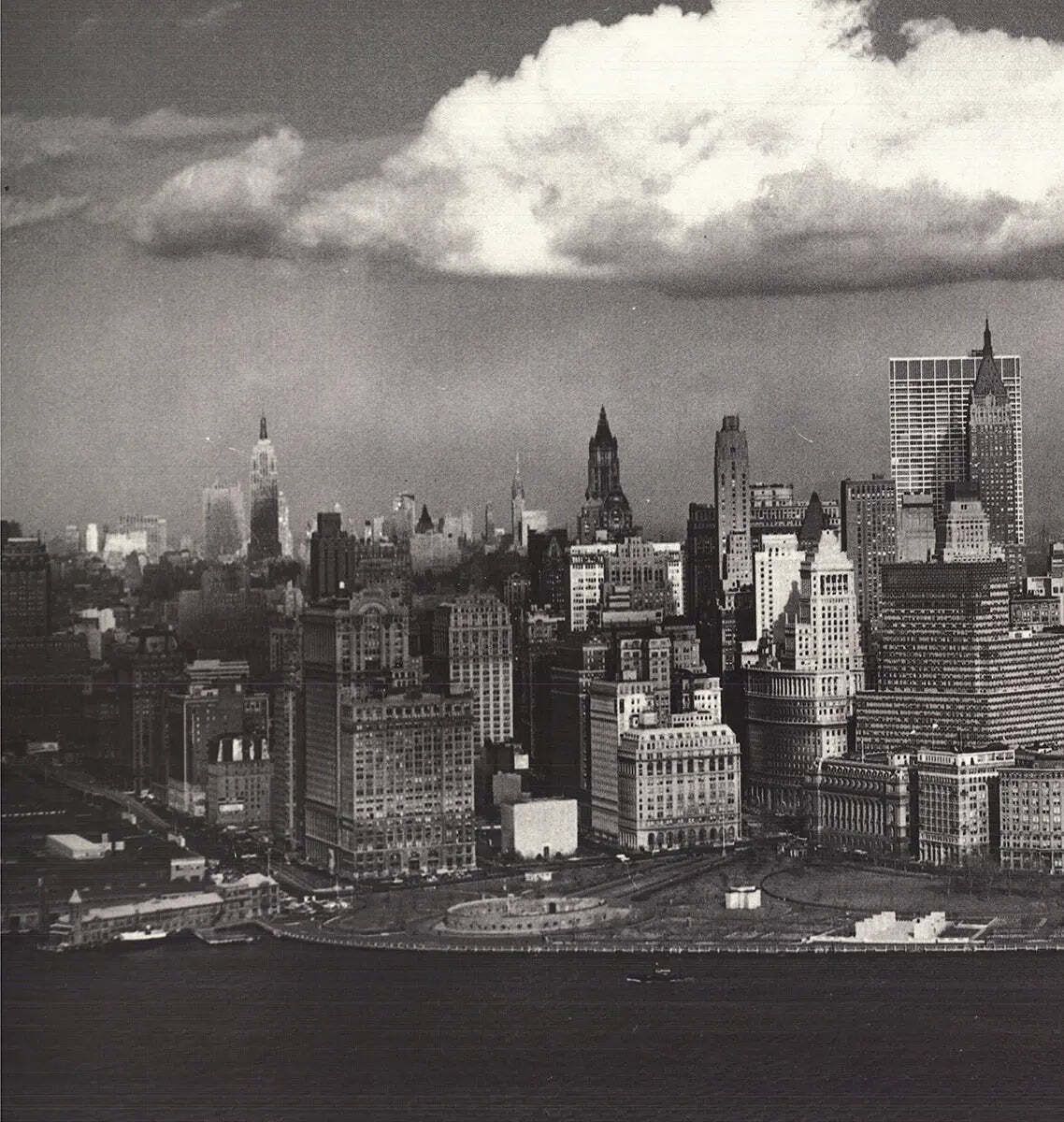 Theodore Donaldson Manhattan South Ferry 1994 Offset Lithograph Art Print photo for sale