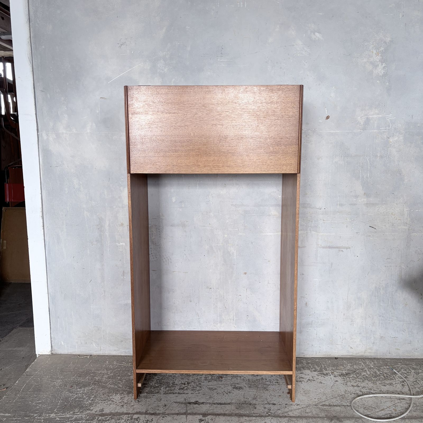 Mid Century Meredew Teak Display Unit & Open Bookcase photo vinterior