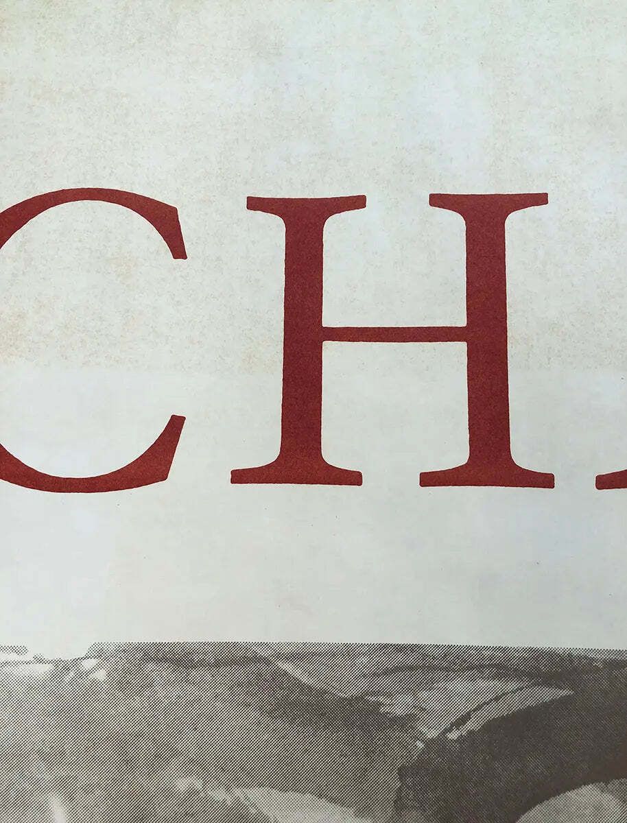 Affiche d'exposition Marc Chagall Galerie Maeght 1973, grand format photo furniture