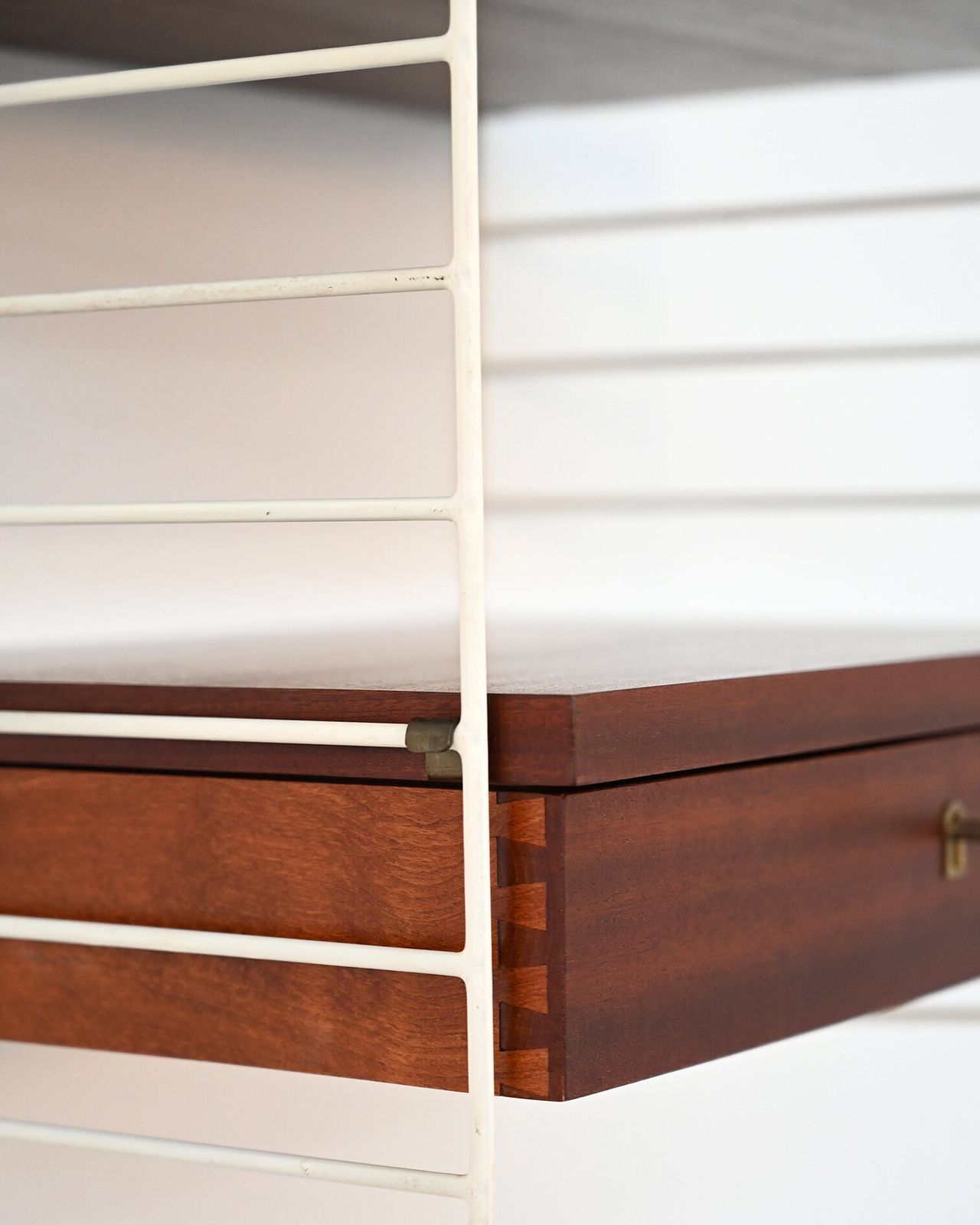 “Bfb Hyllan” Wall Shelving Unit By Nisse Strinning For String, 1950s photo 480.0