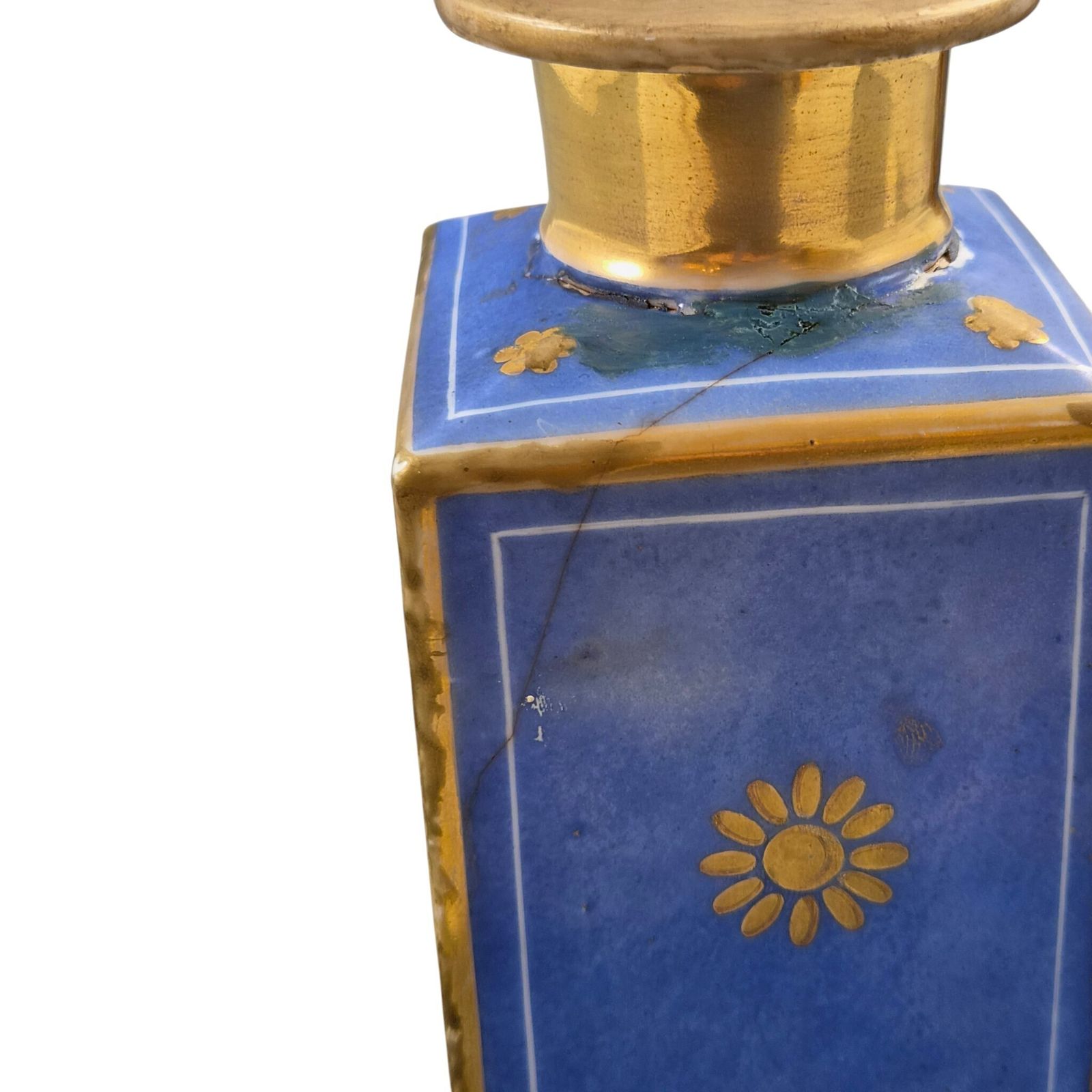 Jacob Petit Bleu De Roi Porcelain Scent Bottles, Louis Philippe Period photo vinterior