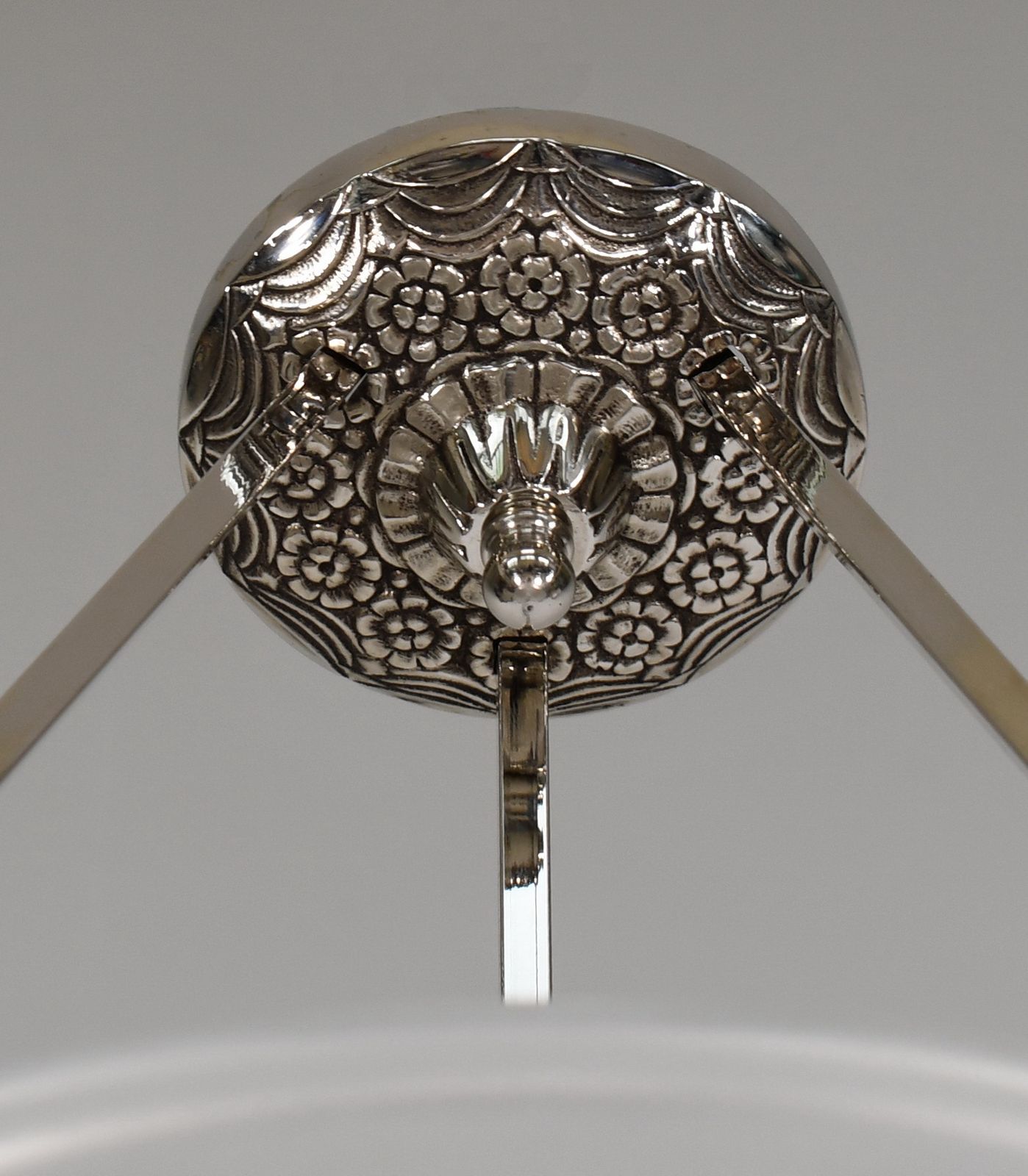Franse art deco plafondlamp uit 1930 van Muller Frères - 3 beschikbaar photo vinterior