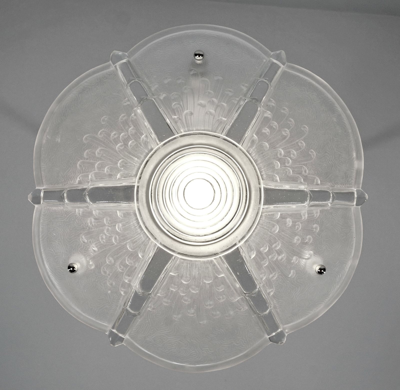 Franse Art Deco Plafondlamp uit 1925 van Muller Frères photo buy