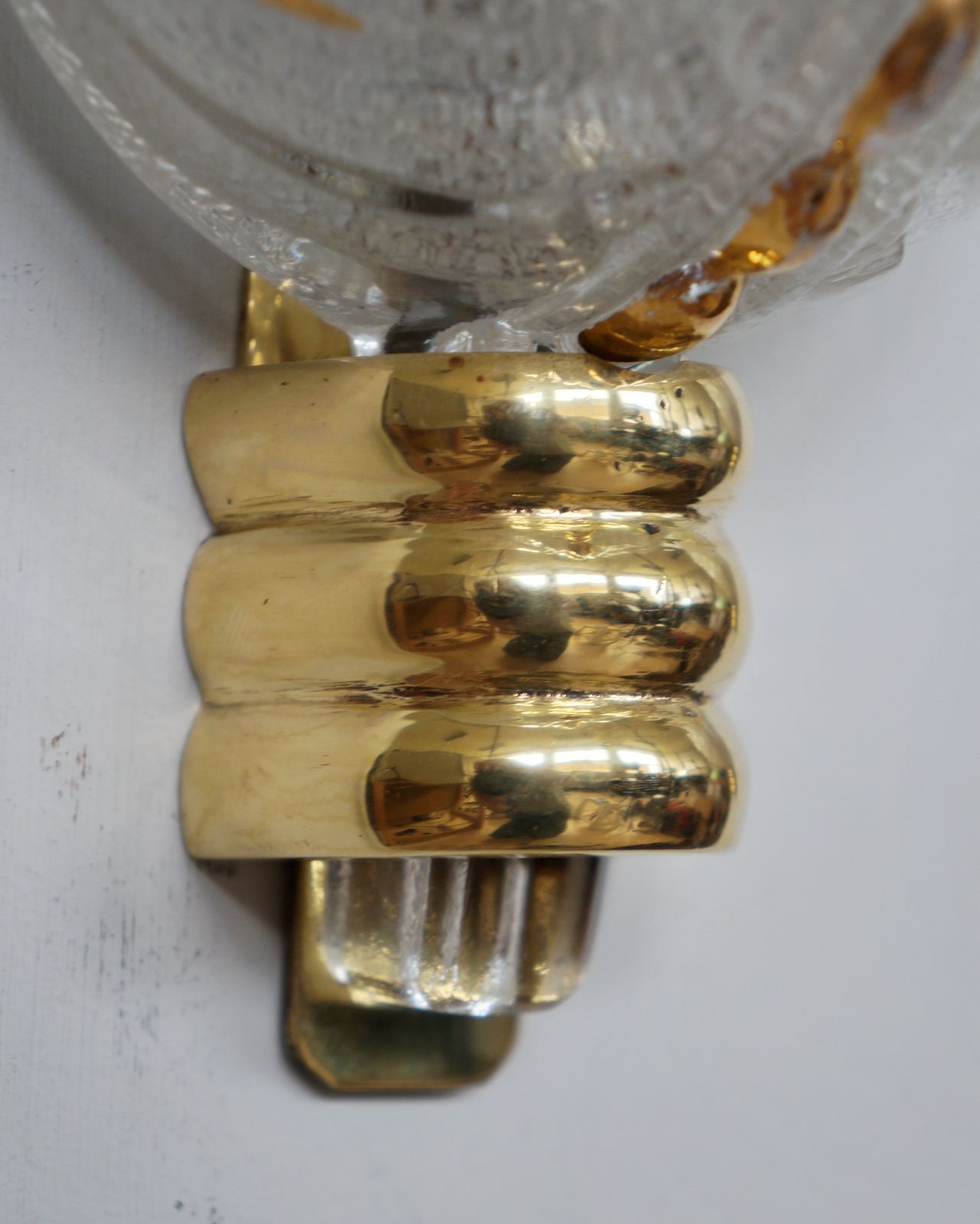 photo for sale A Pair Of French 1930 Art Deco Wall Lights By Petitot & Ejg Ezan , 2 Pairs Available